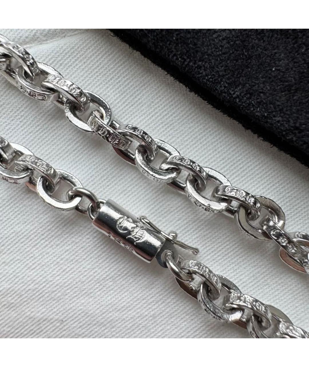 CHROME HEARTS Серебряная цепочка/подвеска, фото 4