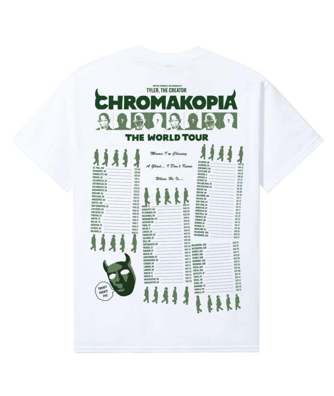 Golf Le Fleur Белая хлопковая футболка, фото 5