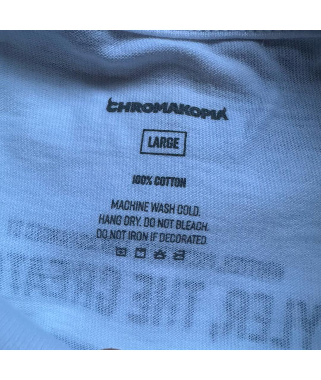 Golf Le Fleur Белая хлопковая футболка, фото 4