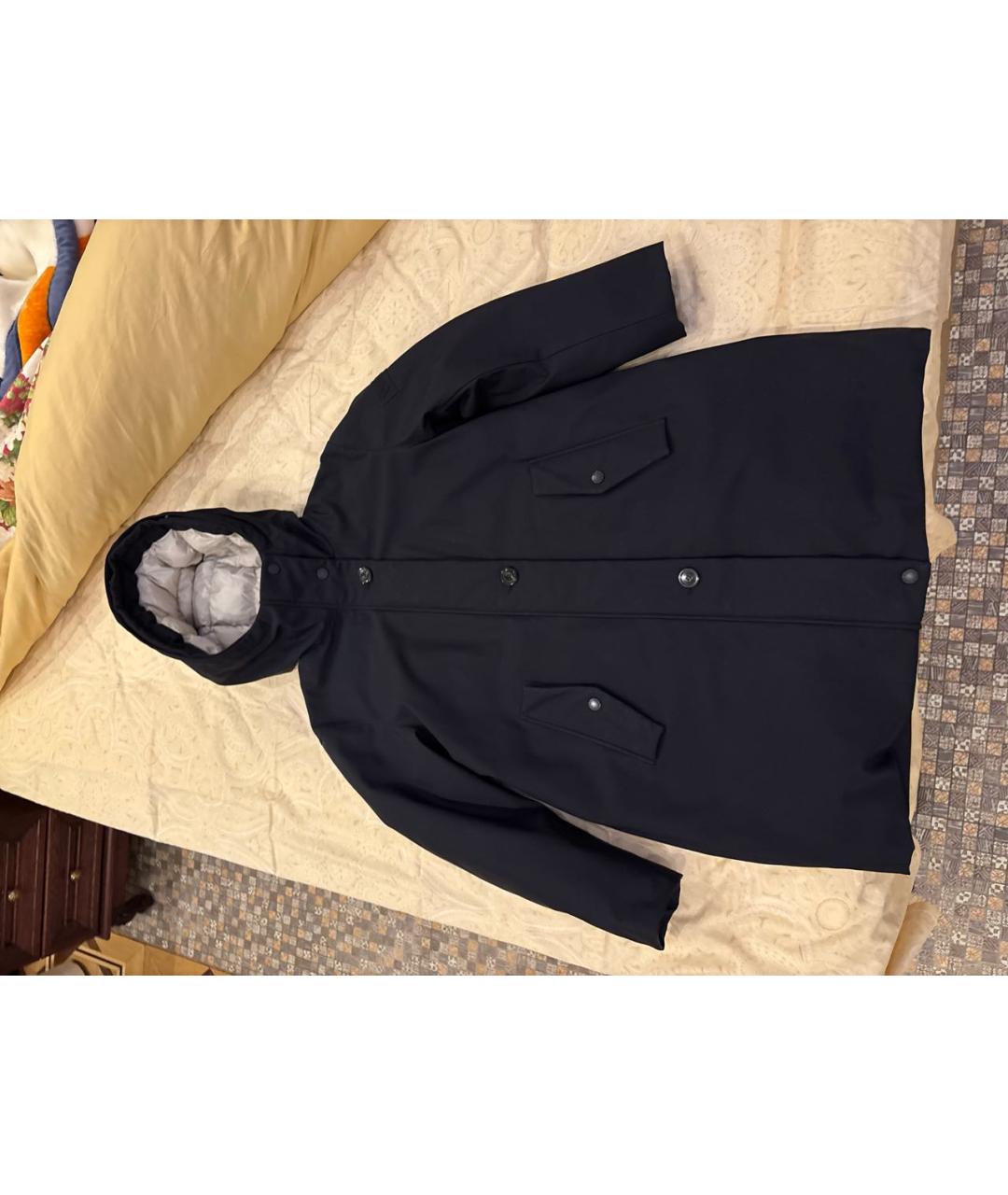 WEEKEND MAX MARA Черный полиамидовый пуховик, фото 7