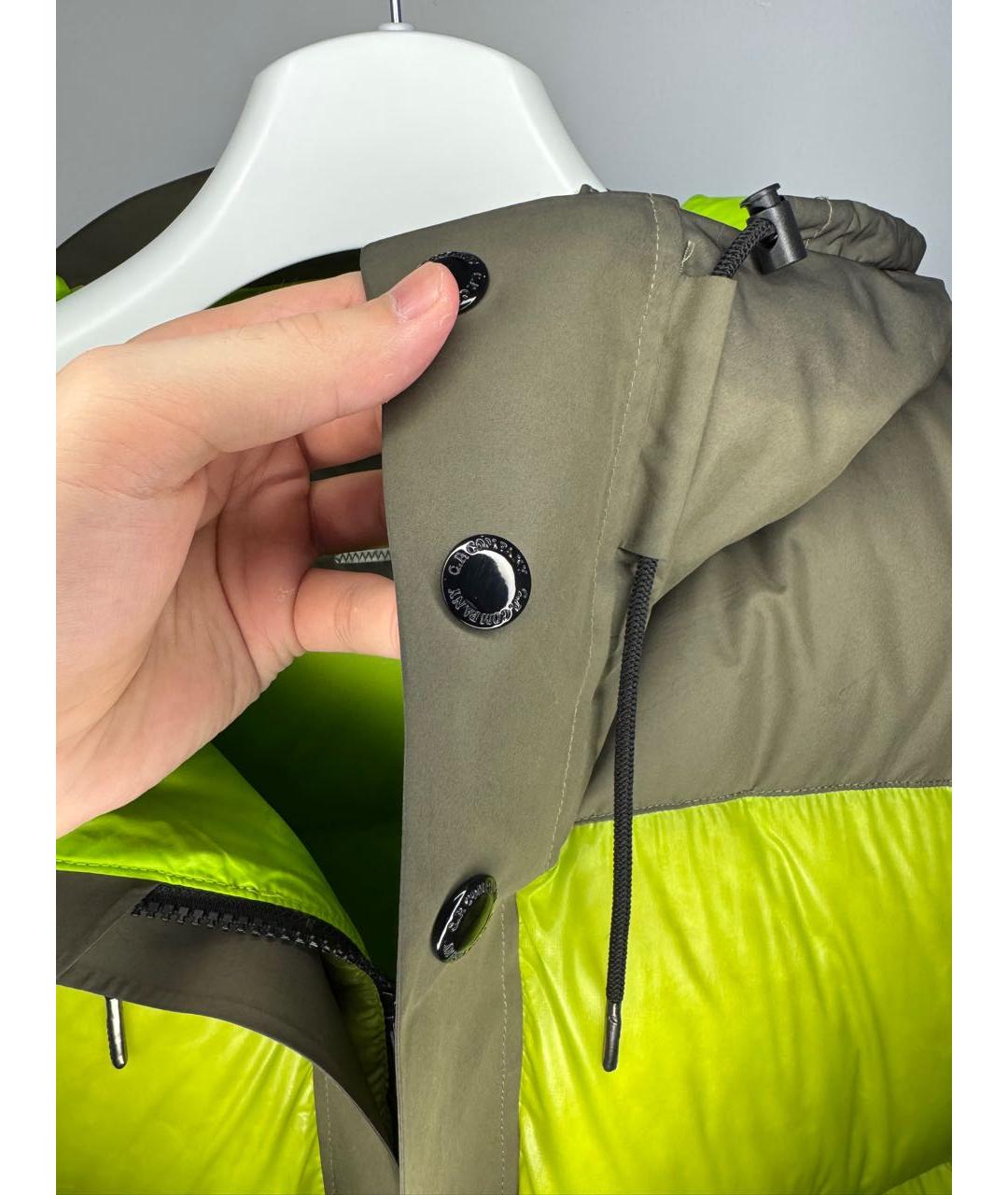 CP COMPANY Салатовый пуховик, фото 4