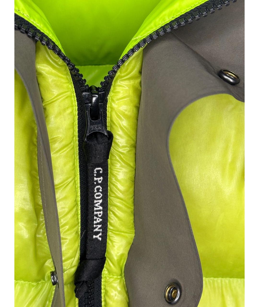 CP COMPANY Салатовый пуховик, фото 3