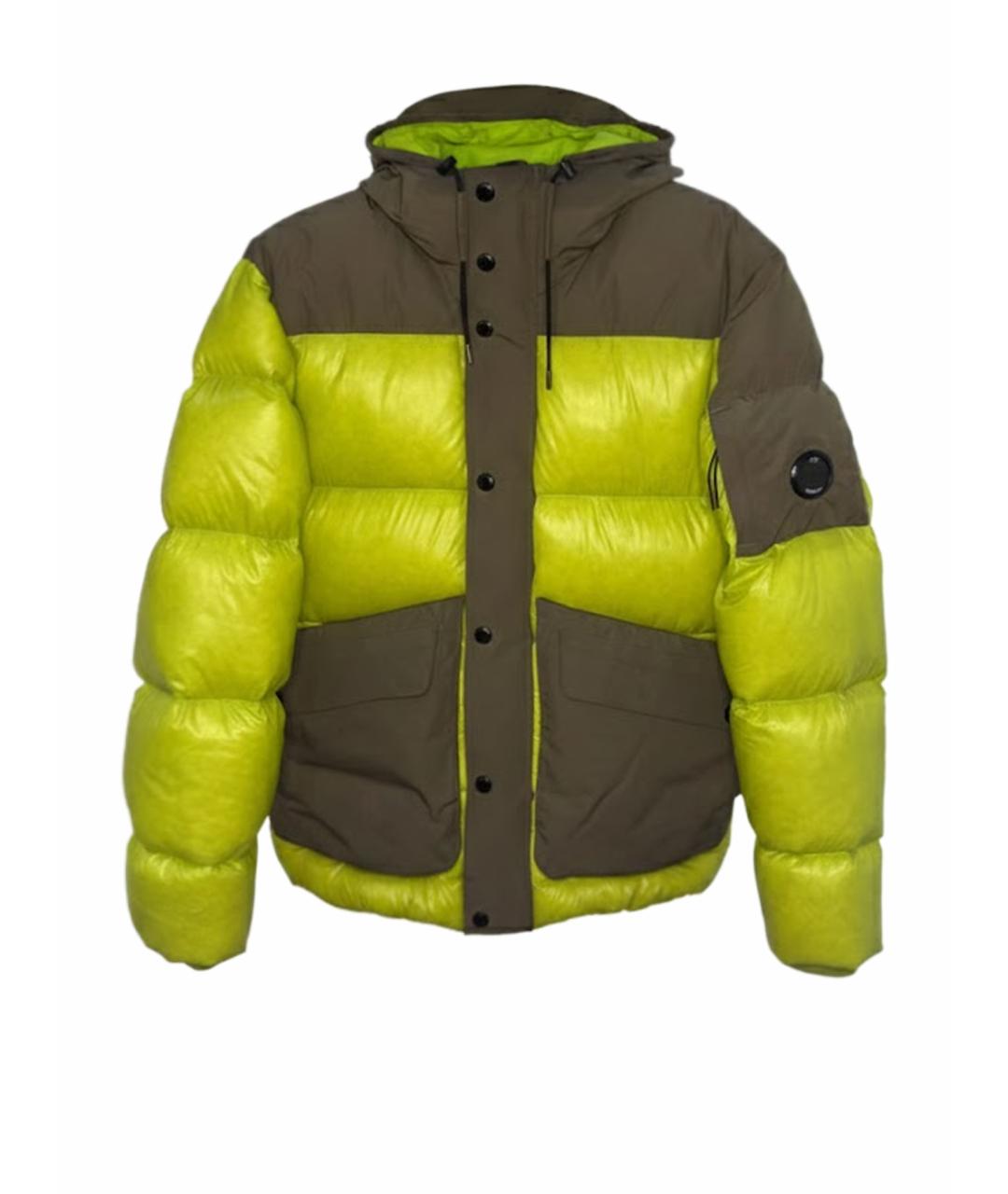 CP COMPANY Салатовый пуховик, фото 1