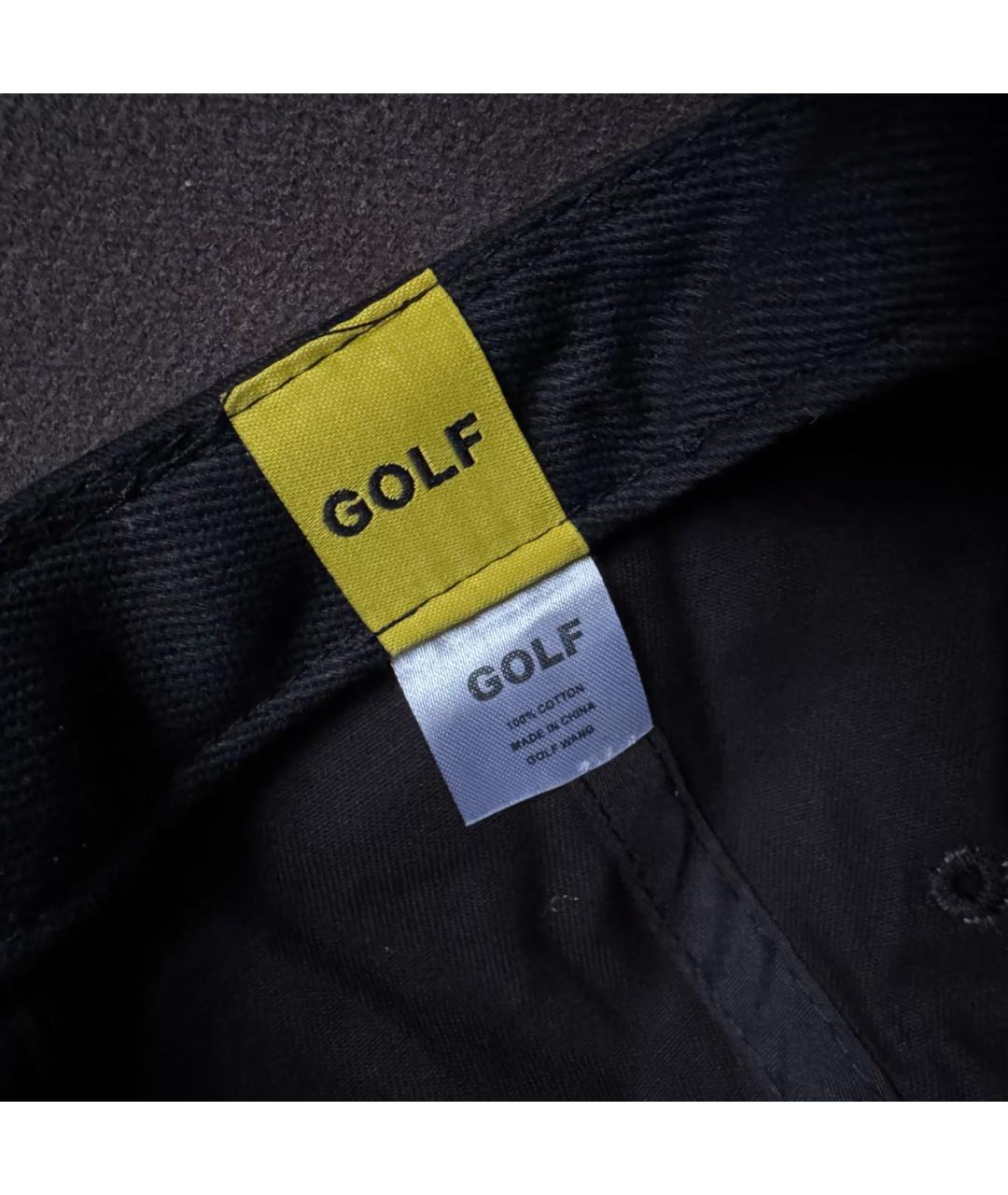 Golf Le Fleur Черная хлопковая кепка, фото 6