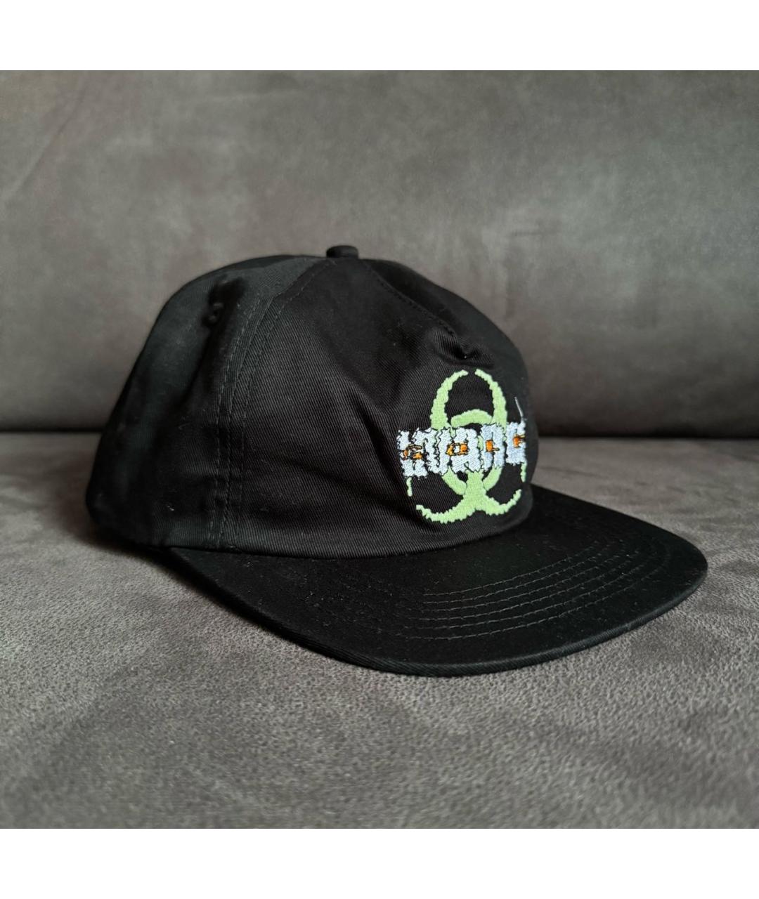 Golf Le Fleur Черная хлопковая кепка, фото 2