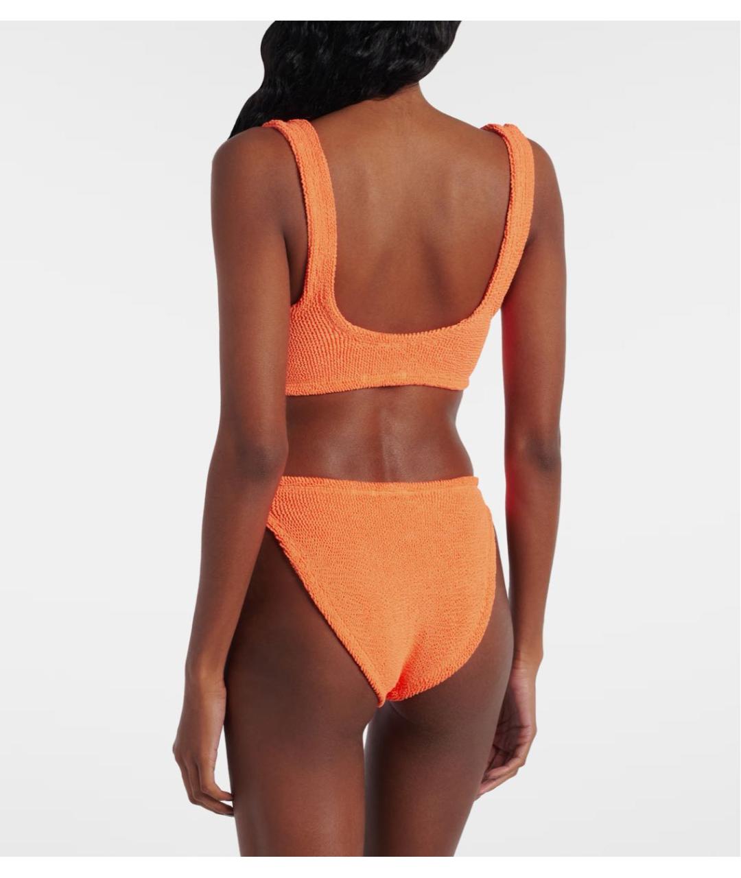 HUNZA G Оранжевый купальник, фото 5