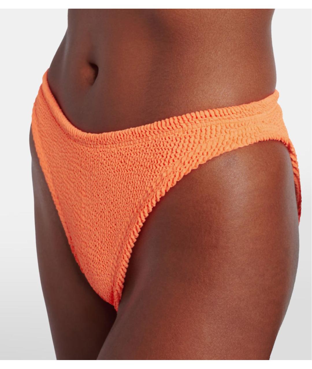 HUNZA G Оранжевый купальник, фото 3