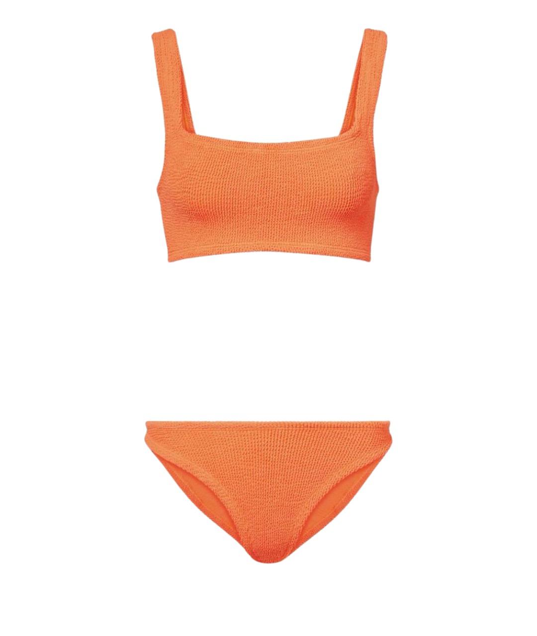 HUNZA G Оранжевый купальник, фото 1