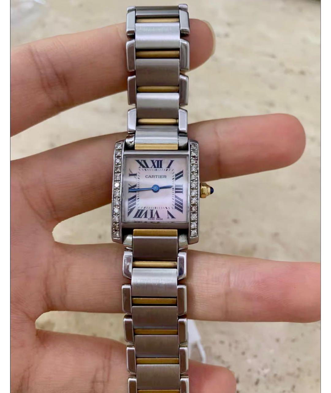 CARTIER Серебряные металлические часы, фото 3