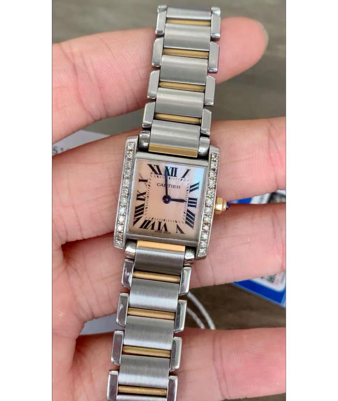 CARTIER Серебряные металлические часы, фото 2