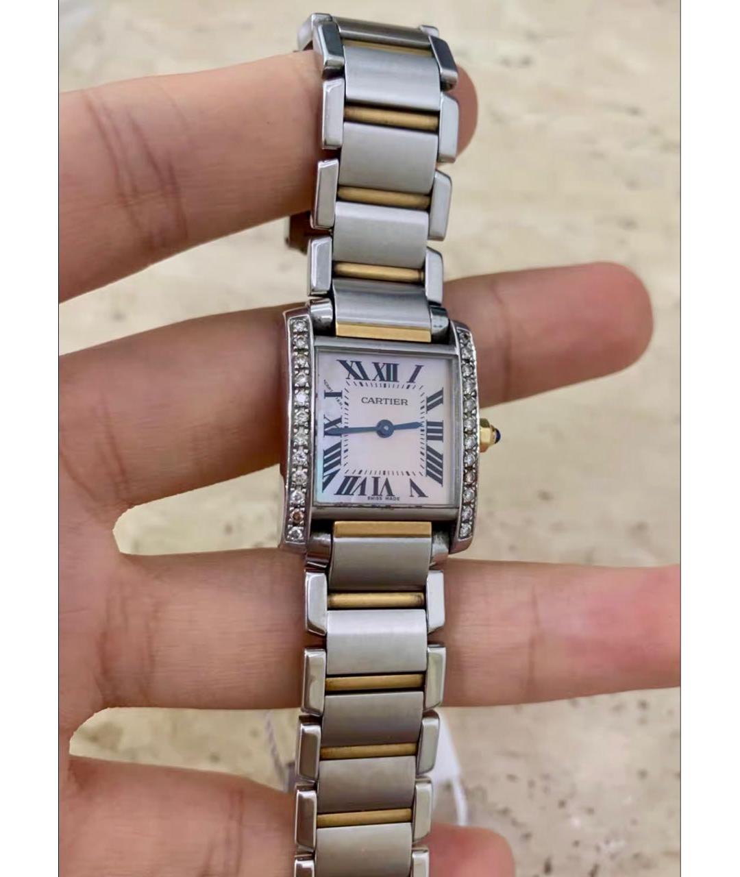 CARTIER Серебряные металлические часы, фото 4