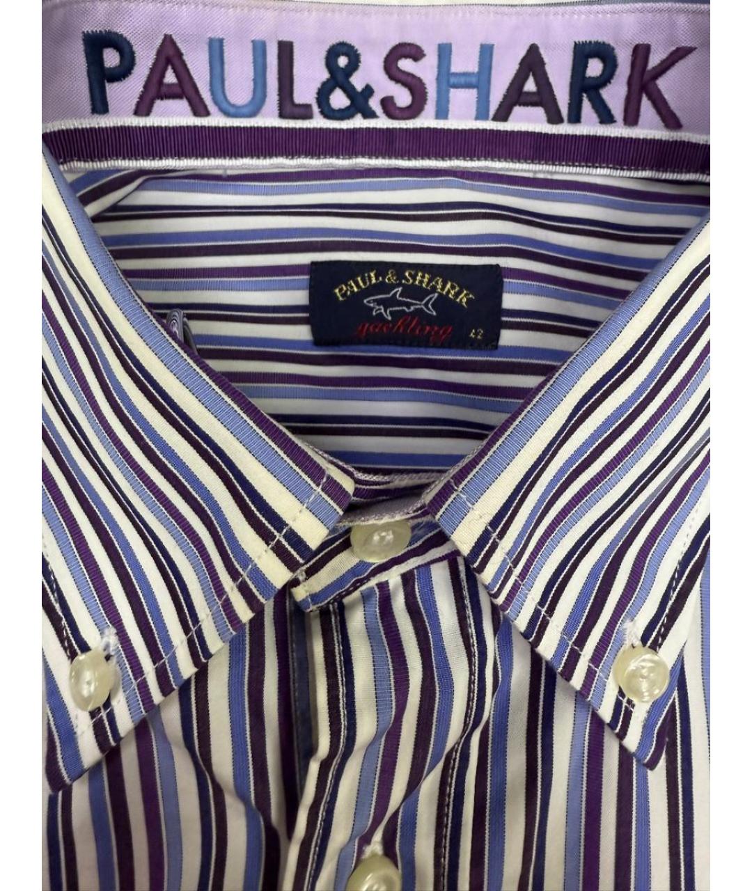 PAUL & SHARK Хлопковая кэжуал рубашка, фото 4