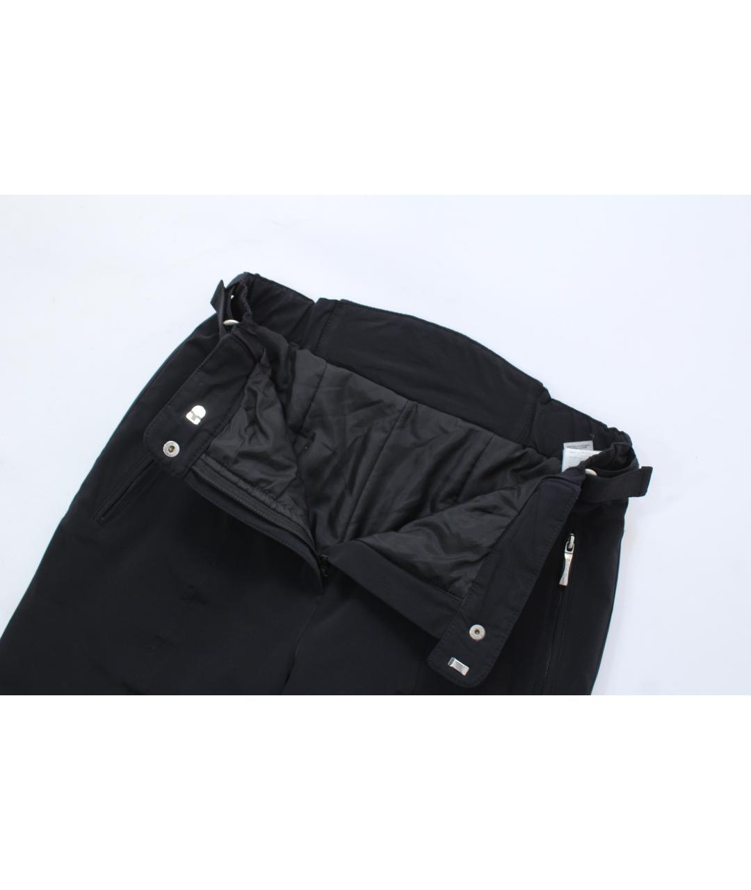 DESCENTE Черные полиэстеровые спортивные брюки и шорты, фото 5