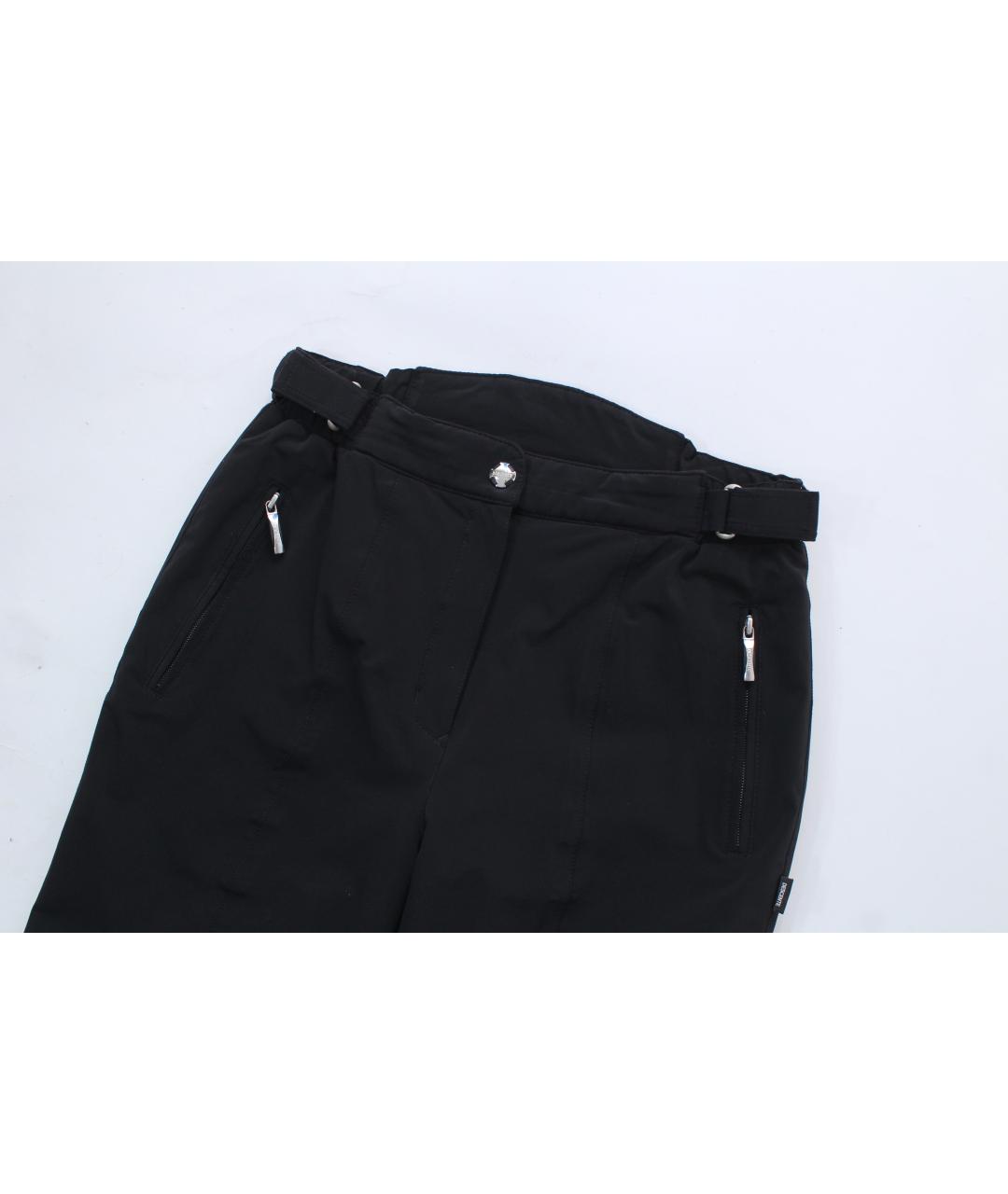 DESCENTE Черные полиэстеровые спортивные брюки и шорты, фото 4