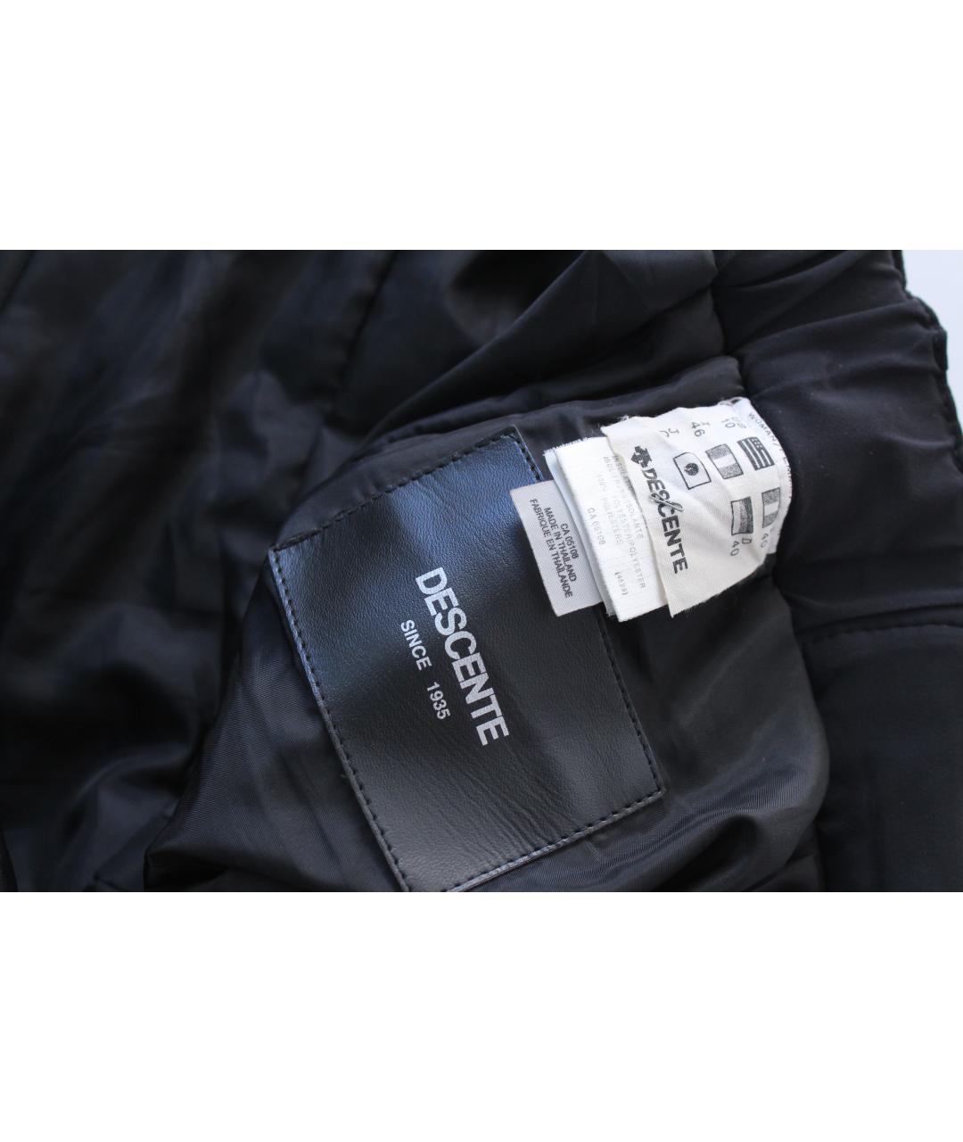 DESCENTE Черные полиэстеровые спортивные брюки и шорты, фото 7