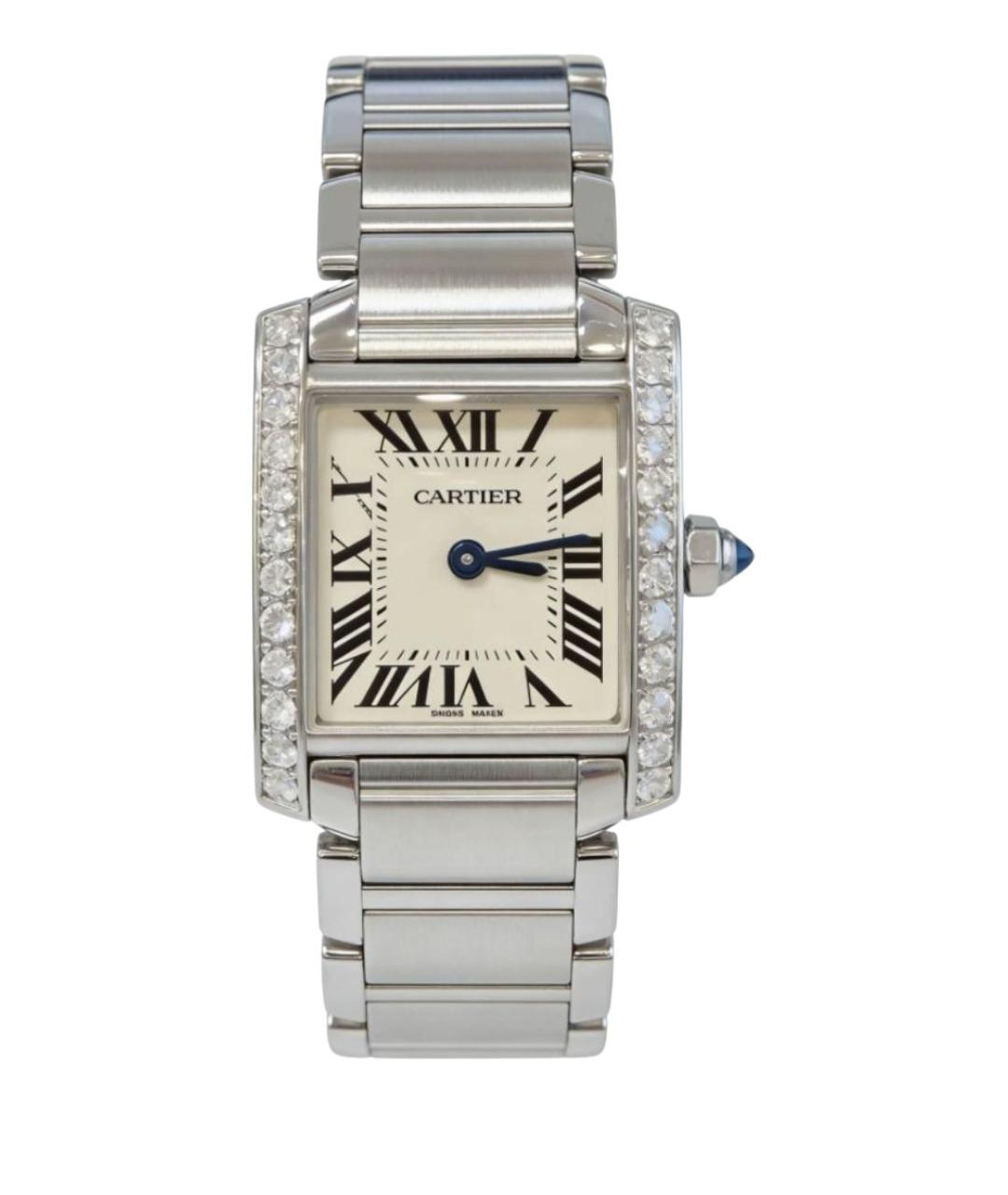 CARTIER Серебряные металлические часы, фото 1