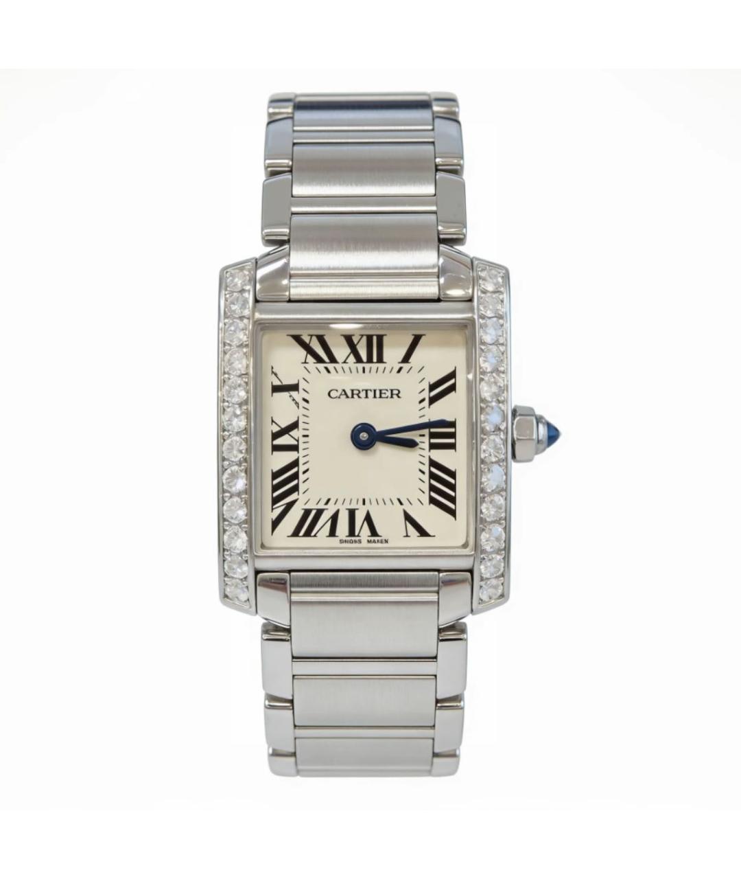 CARTIER Серебряные металлические часы, фото 6