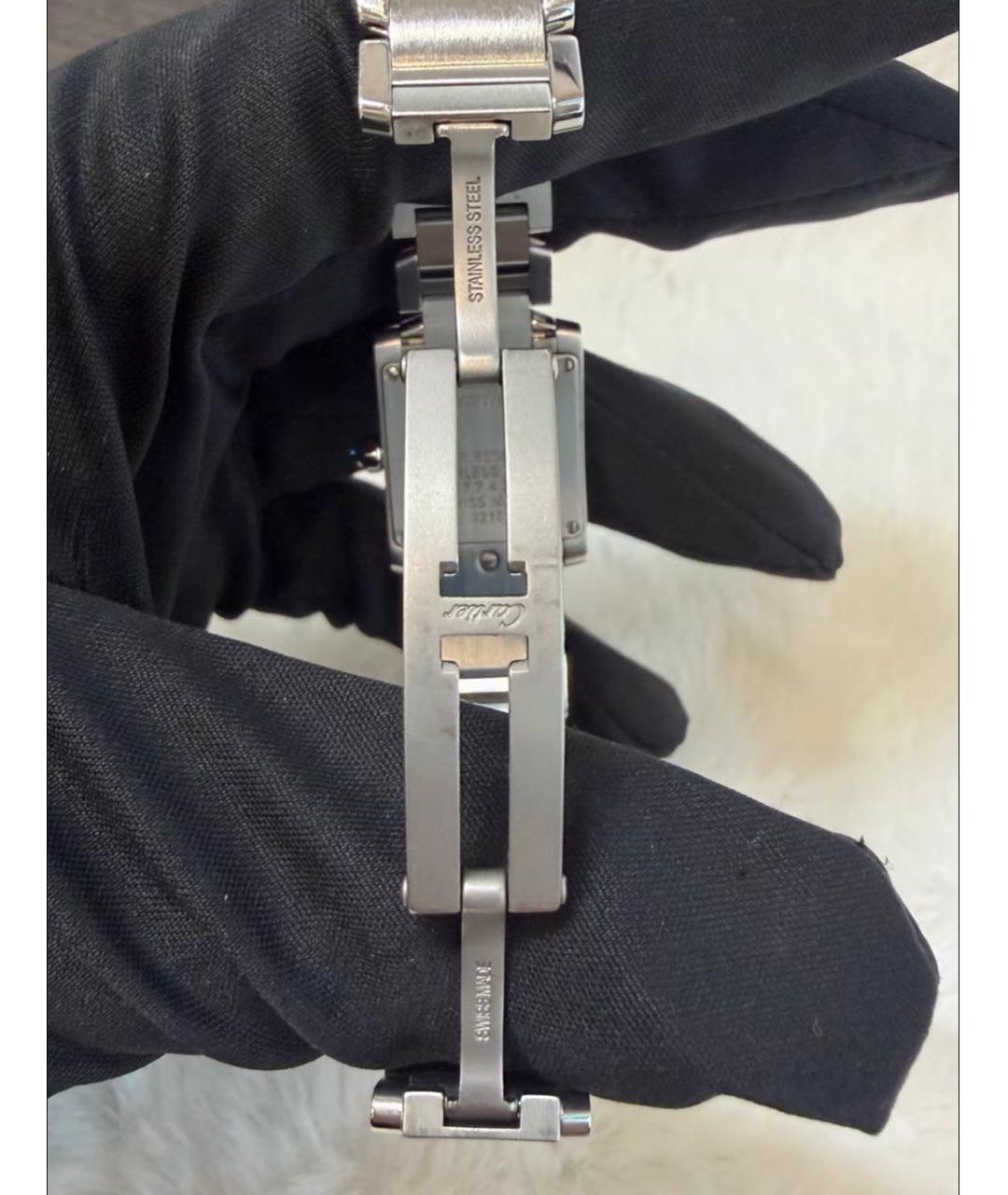 CARTIER Серебряные металлические часы, фото 5