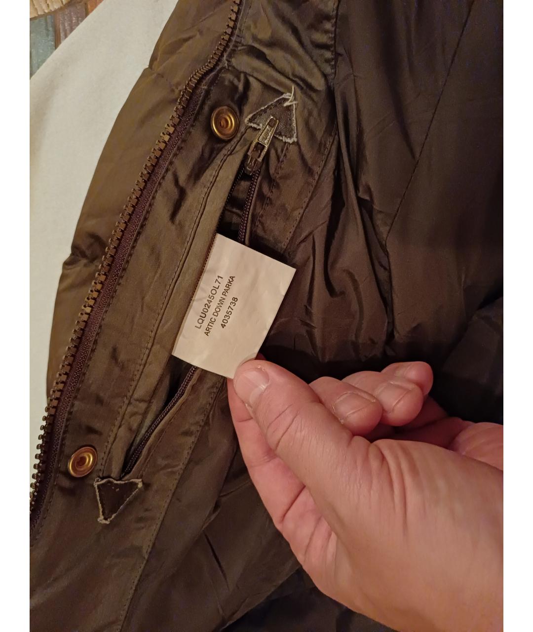 BARBOUR Полиэстеровый пуховик, фото 5