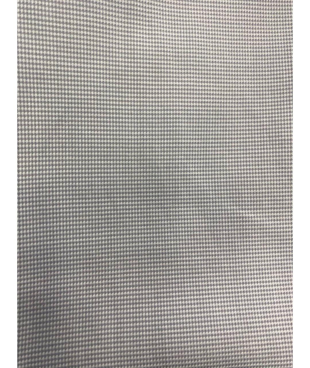 ZEGNA Серая хлопковая классическая рубашка, фото 6