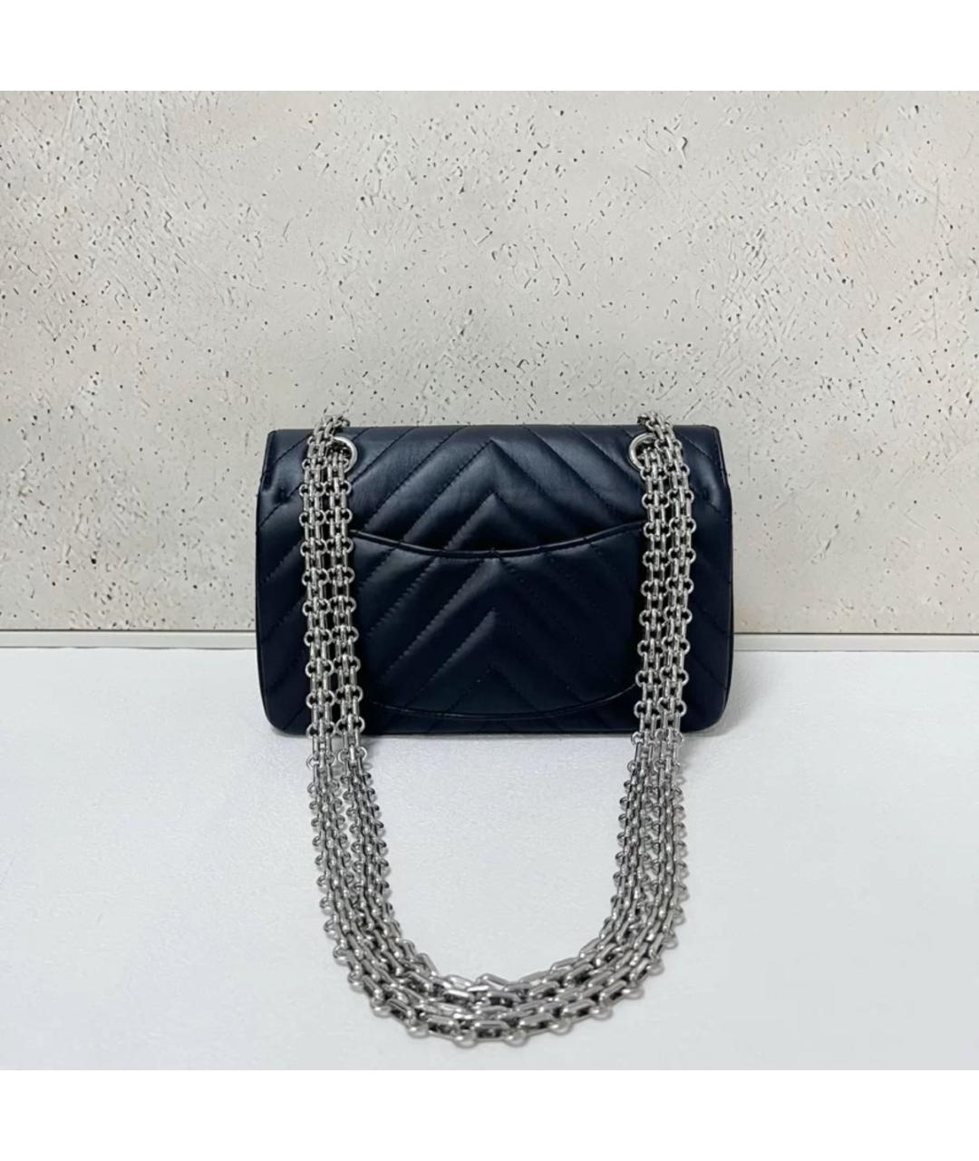 CHANEL Черная кожаная сумка через плечо, фото 2