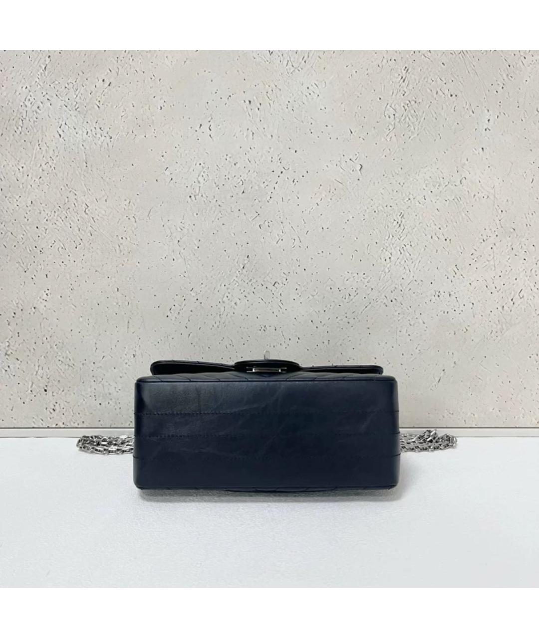 CHANEL Черная кожаная сумка через плечо, фото 5