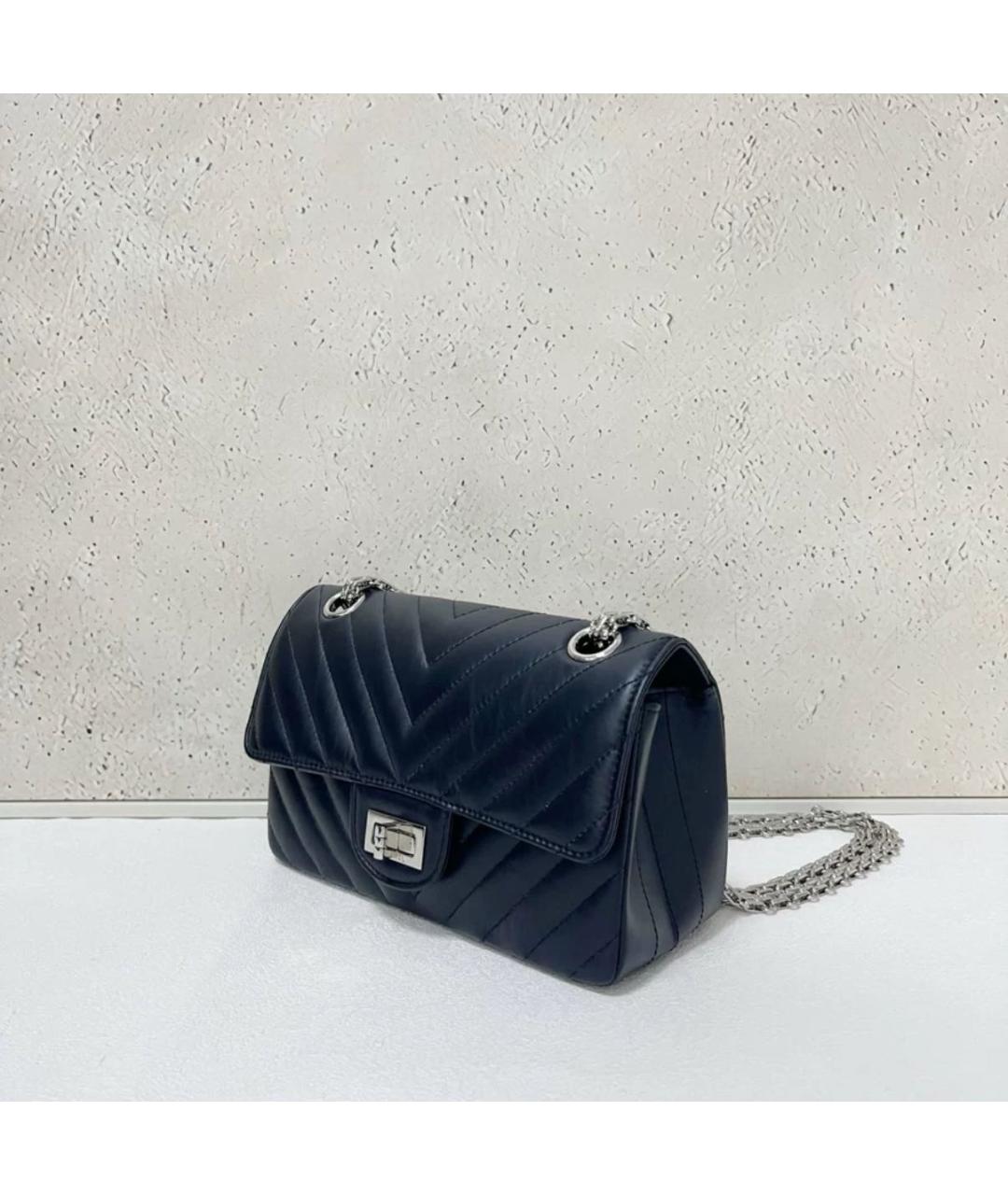 CHANEL Черная кожаная сумка через плечо, фото 3