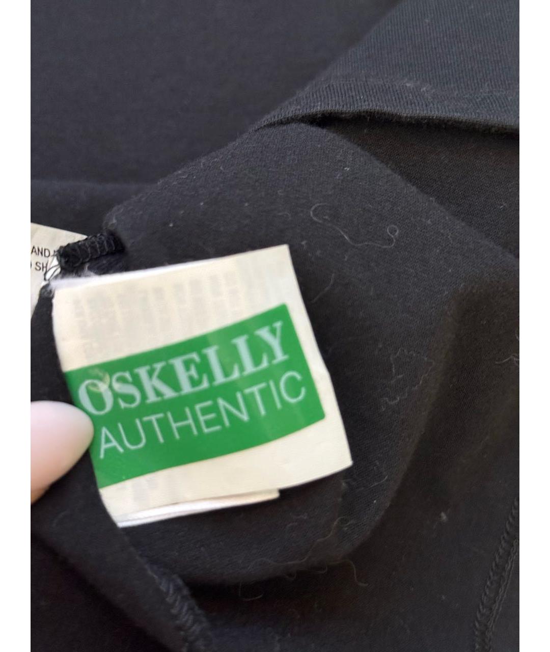 GUCCI Черная хлопковая футболка, фото 6