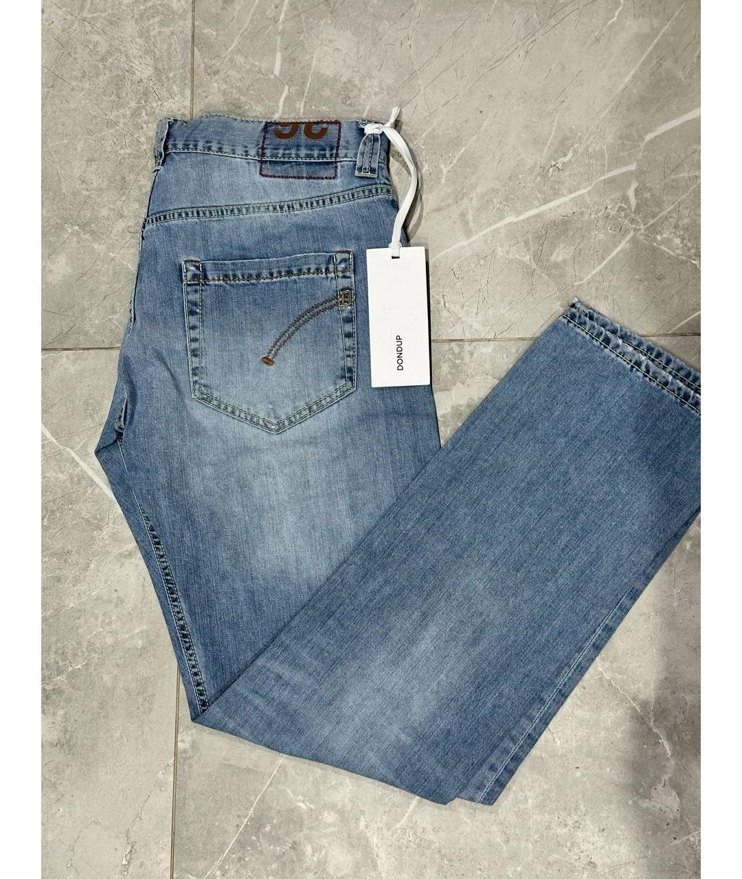 DONDUP Голубые хлопковые джинсы скинни, фото 3