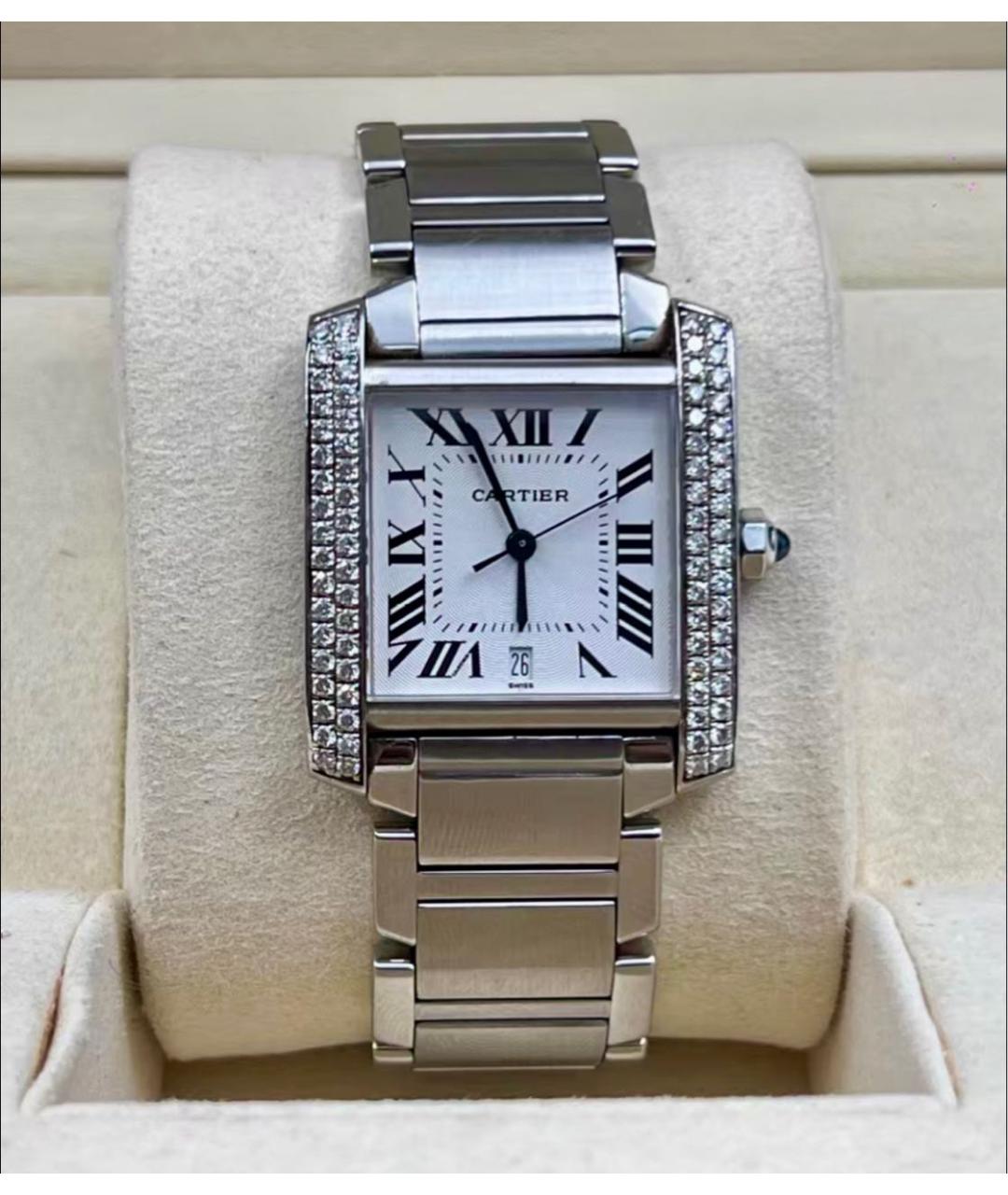 CARTIER Серебряные металлические часы, фото 2