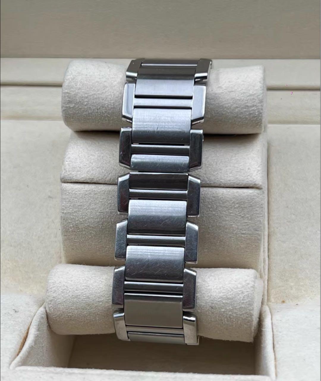 CARTIER Серебряные металлические часы, фото 5