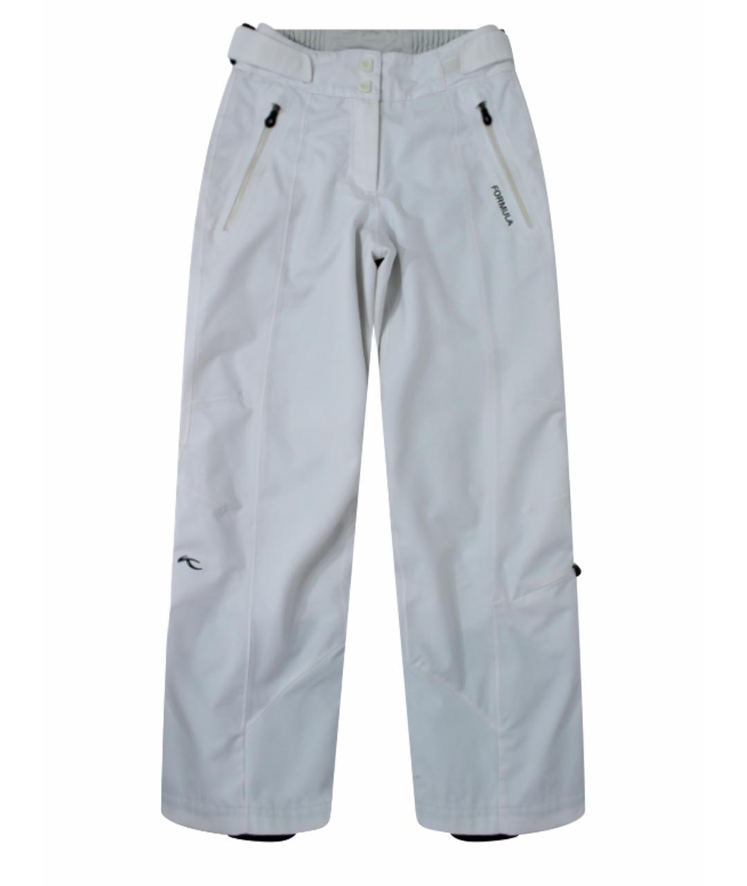 KJUS Белые полиэстеровые спортивные брюки и шорты, фото 1