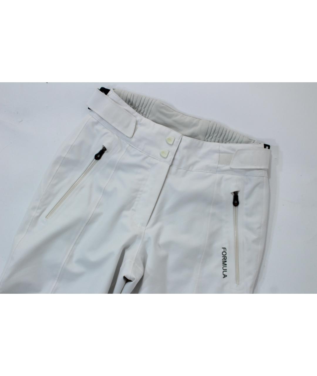 KJUS Белые полиэстеровые спортивные брюки и шорты, фото 6