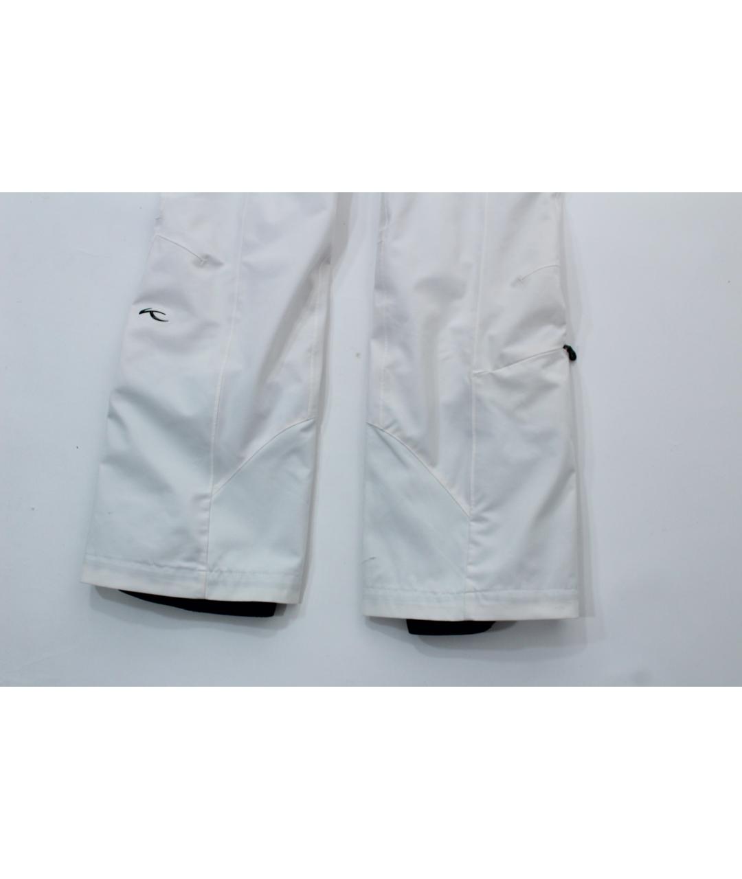 KJUS Белые полиэстеровые спортивные брюки и шорты, фото 3