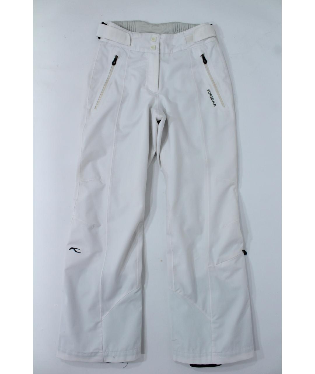 KJUS Белые полиэстеровые спортивные брюки и шорты, фото 10