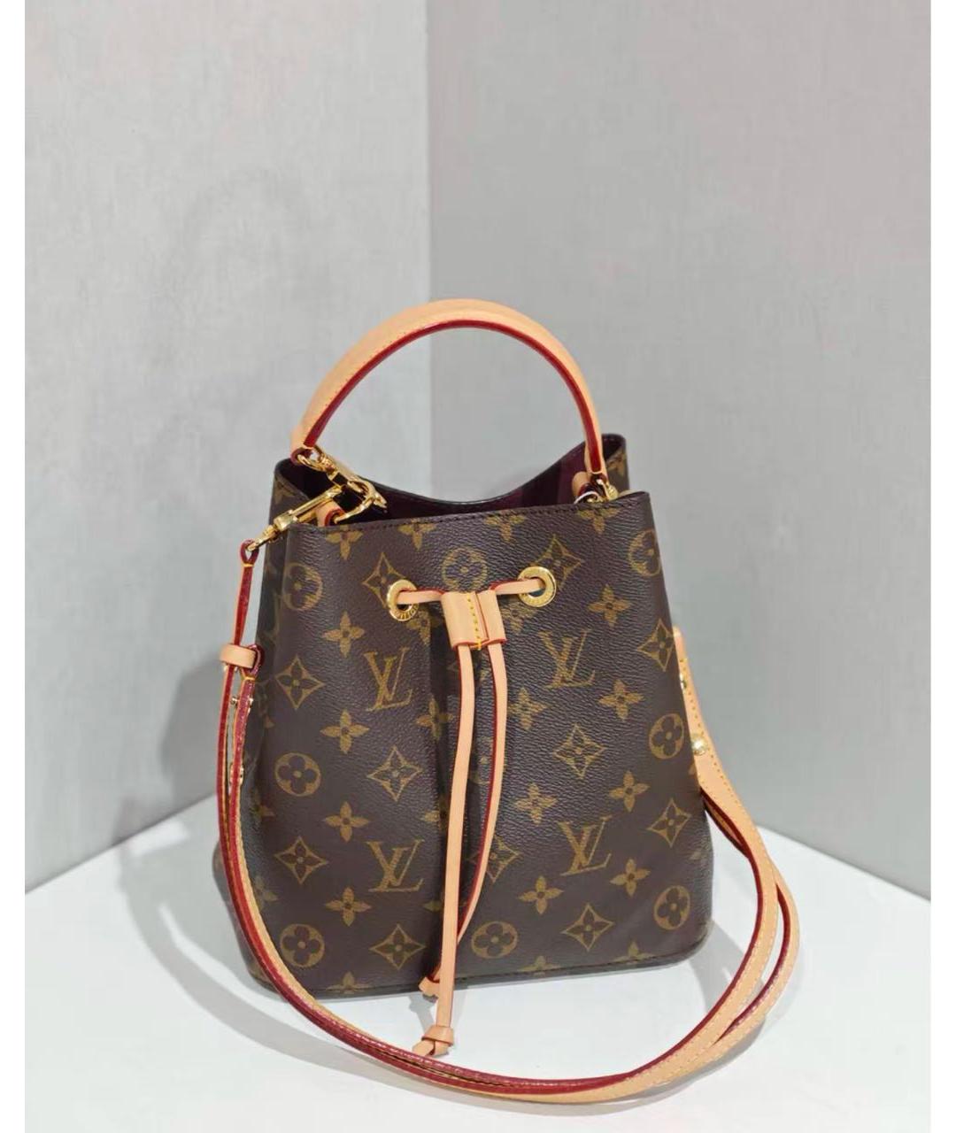 LOUIS VUITTON Коричневая сумка через плечо, фото 5