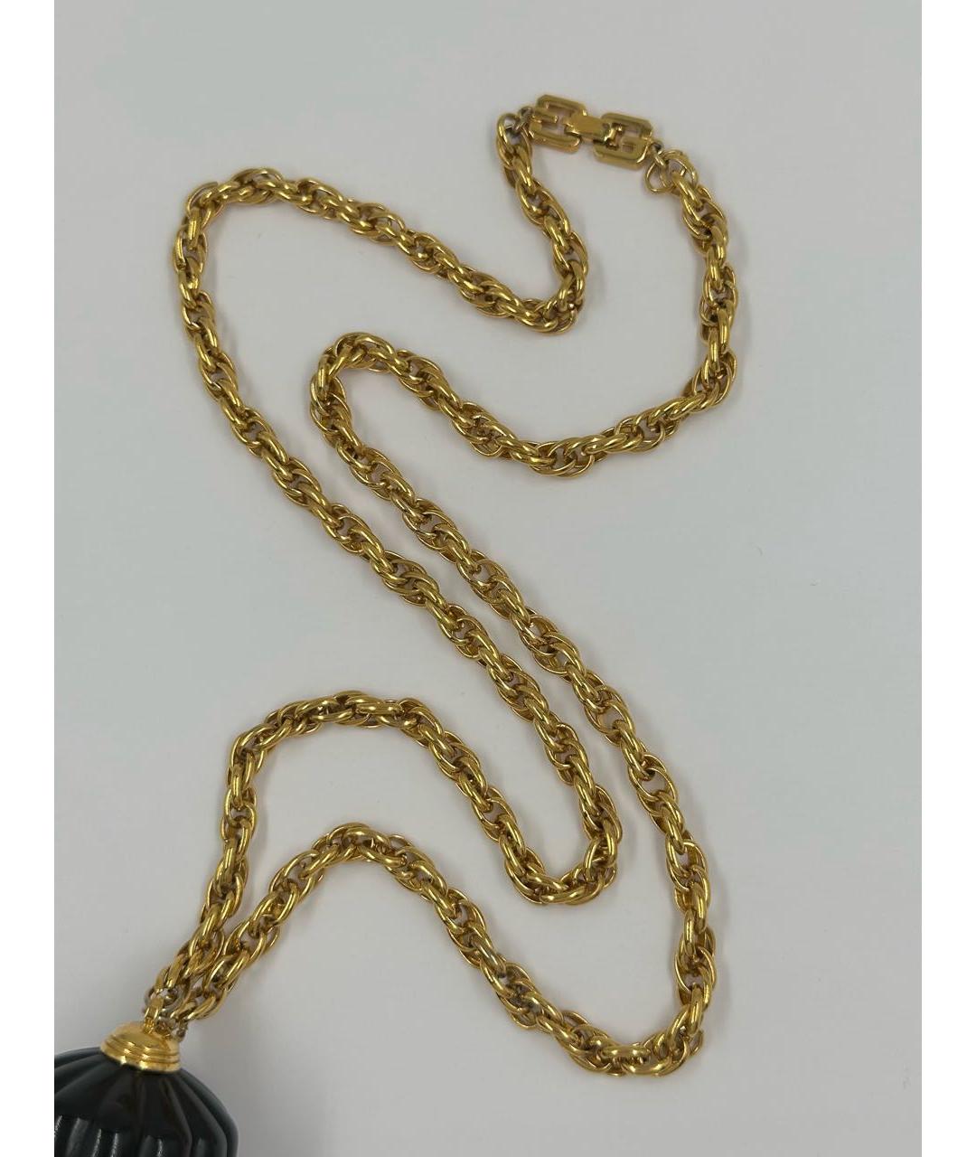 GIVENCHY Черная пластиковая подвеска, фото 3