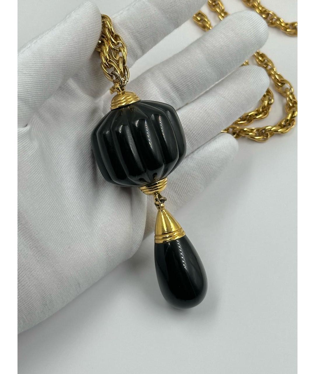 GIVENCHY Черная пластиковая подвеска, фото 2