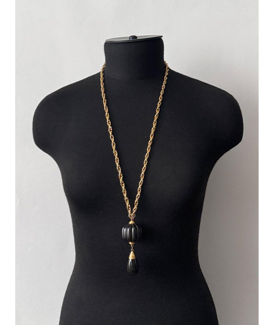 GIVENCHY Черная пластиковая подвеска, фото 7