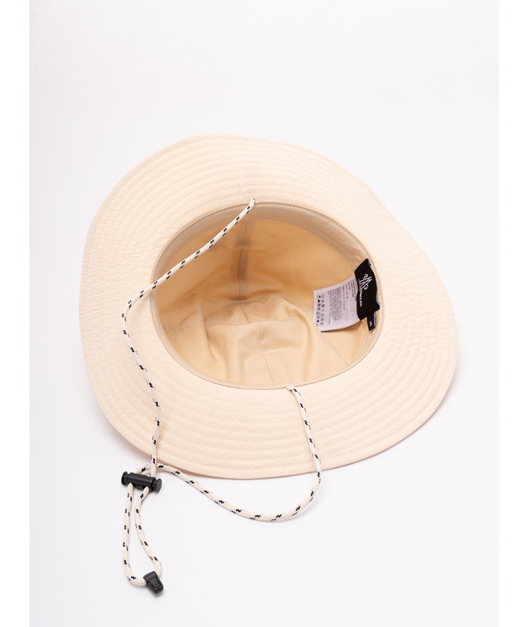 MONCLER GRENOBLE Розовая хлопковая панама, фото 4