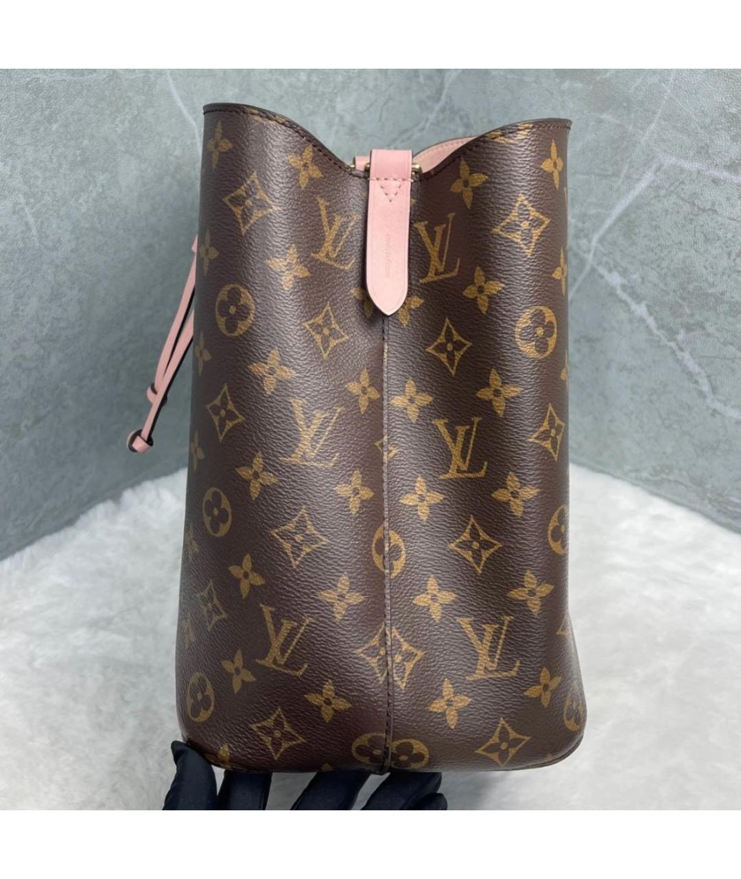 LOUIS VUITTON Коричневая сумка через плечо, фото 3