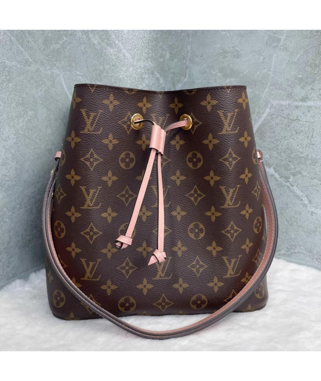 LOUIS VUITTON Коричневая сумка через плечо, фото 5