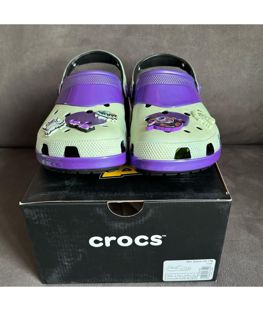 CROCS Салатовые резиновые шлепанцы, фото 2