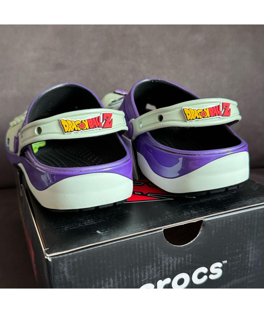 CROCS Салатовые резиновые шлепанцы, фото 3