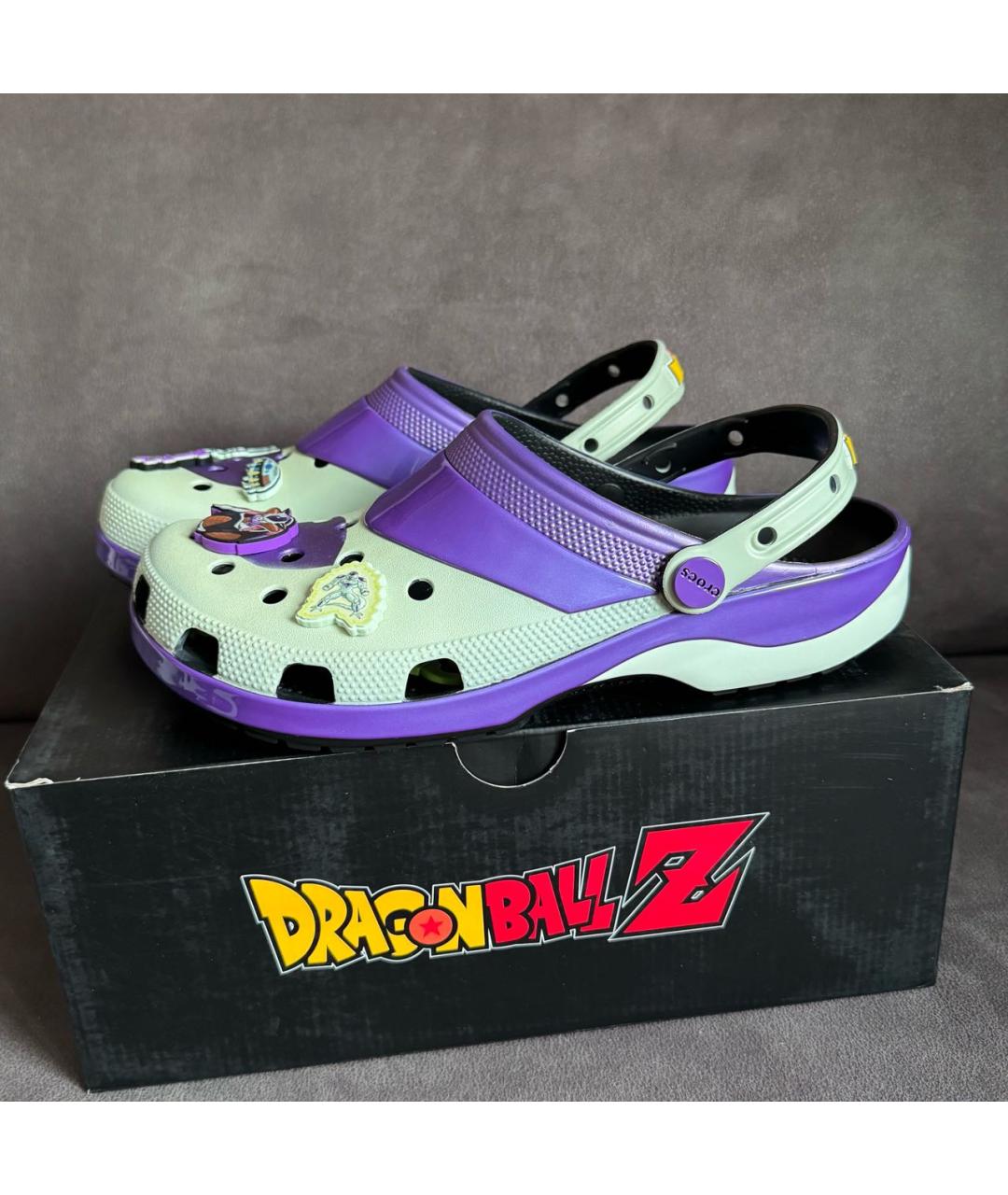 CROCS Салатовые резиновые шлепанцы, фото 4