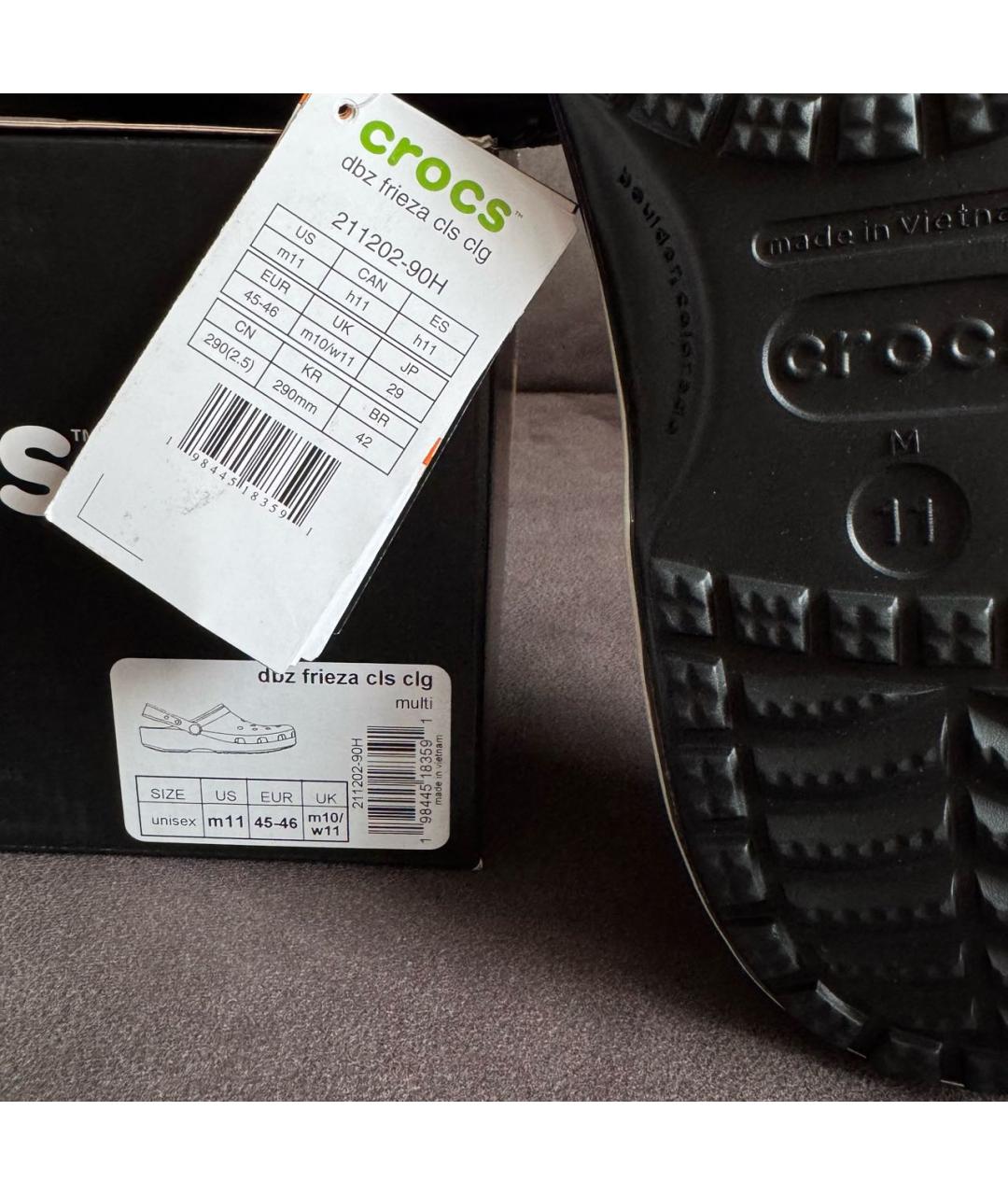 CROCS Салатовые резиновые шлепанцы, фото 7