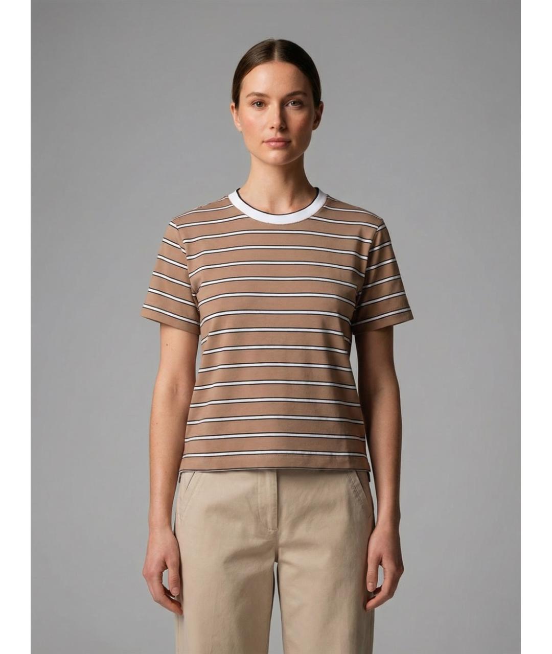 BRUNELLO CUCINELLI Мульти хлопковая футболка, фото 7