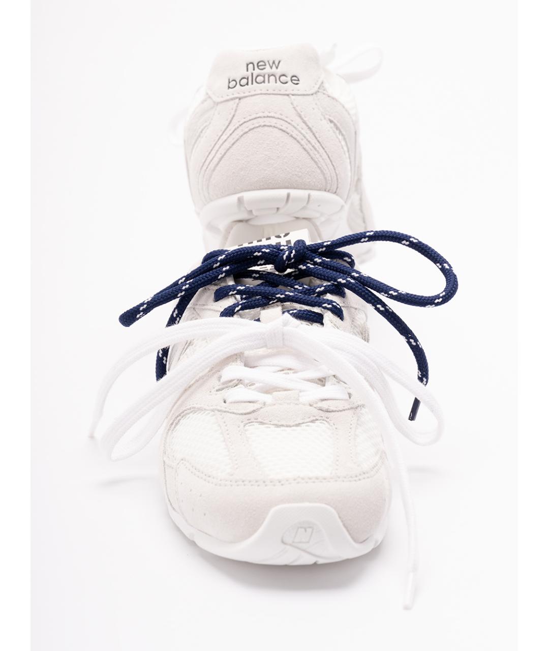 MIU MIU Белые кожаные кроссовки, фото 6