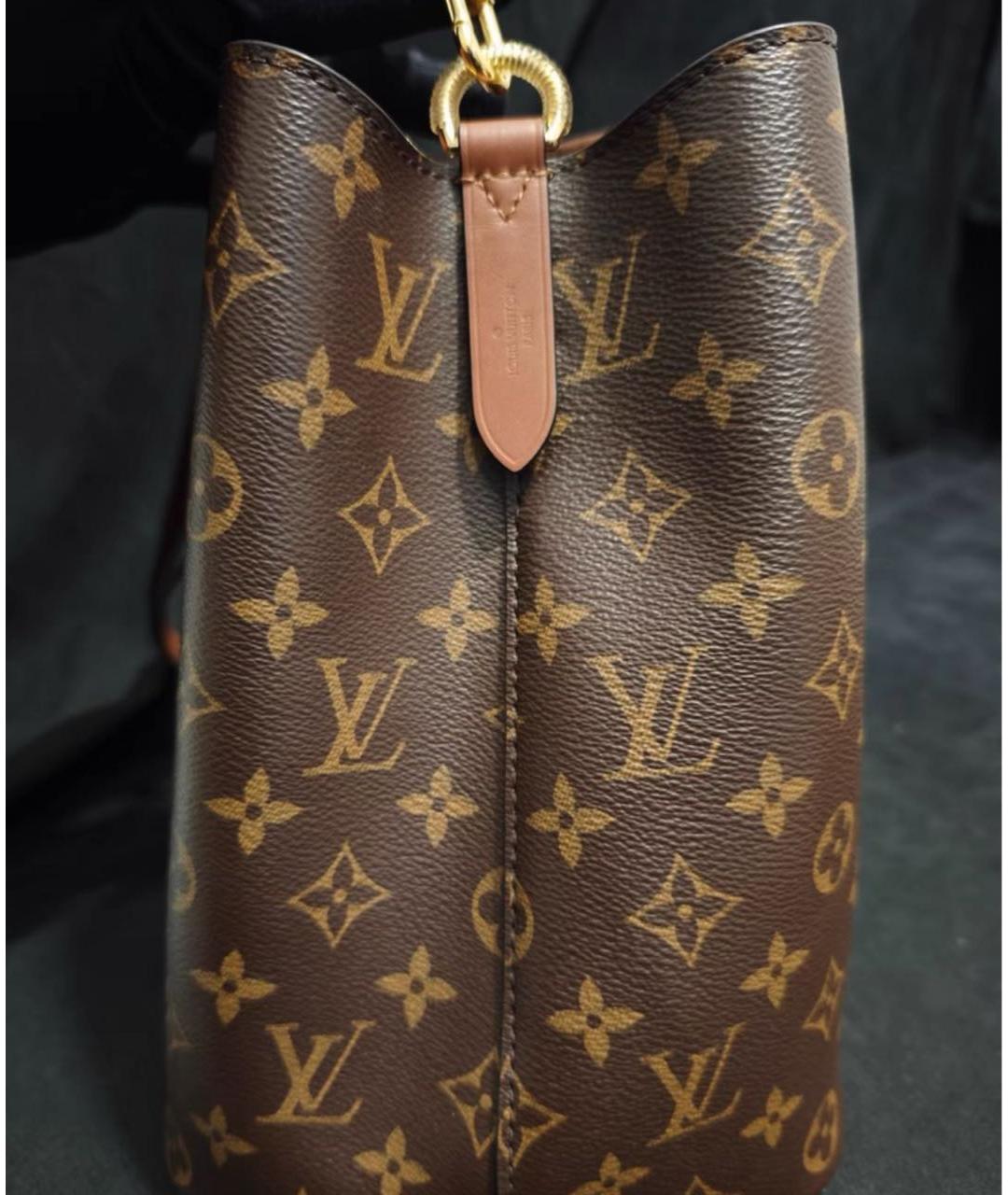 LOUIS VUITTON Коричневая сумка через плечо, фото 2