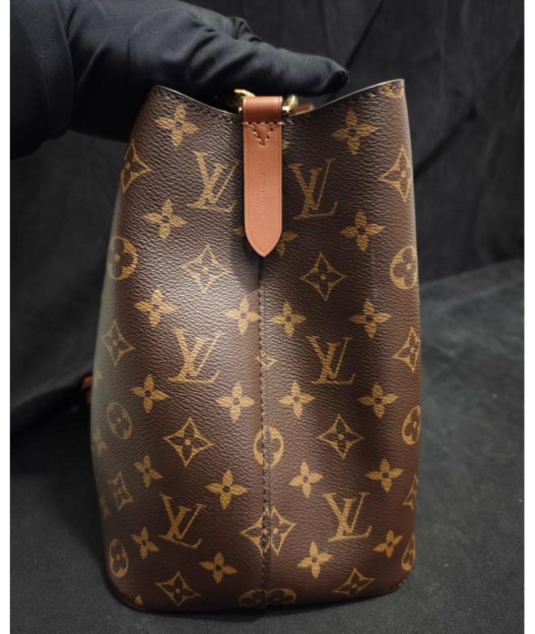 LOUIS VUITTON Коричневая сумка через плечо, фото 4